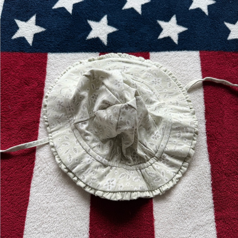 Kids Paisley Sun Hat C&A - Cream